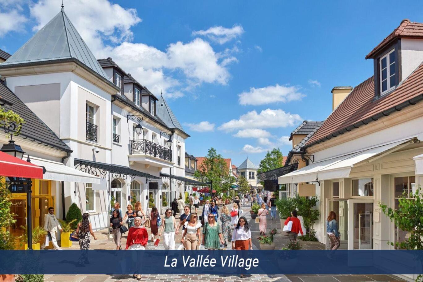 Apt Val D'Europe - 10 Min De Disney - Parking Montevrain Luaran gambar