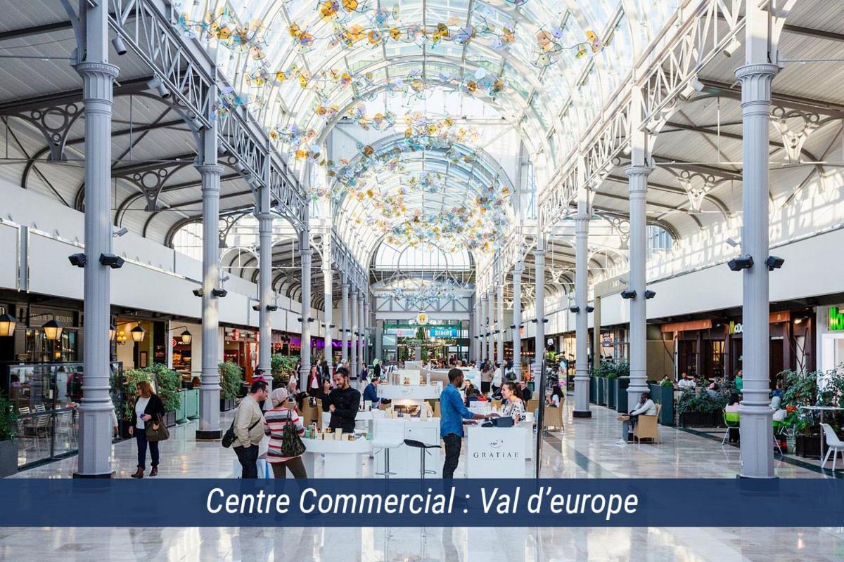 Apt Val D'Europe - 10 Min De Disney - Parking Montevrain Luaran gambar